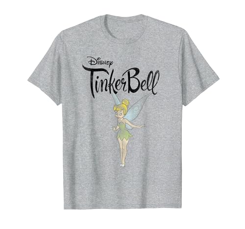 Image of Disney Tinkerbell T-Shirt, Men, Heather Grey, X-Large