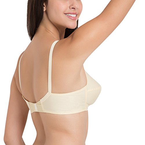 Image of SOUMINIE Women's Cotton Non-Padded Bra | Non-Wired Everyday Bra| Pack of 1 |