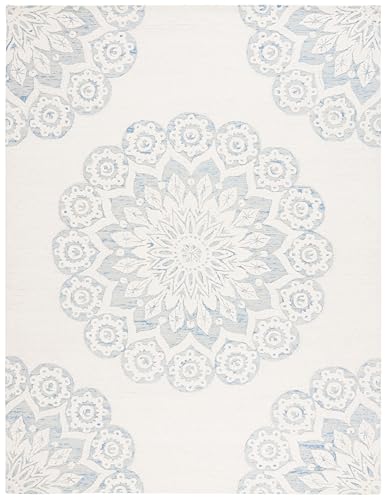 Tapete decorativo 243x305 cm hecho a mano en lana miniatura 3