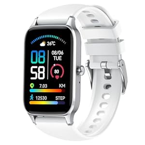 Dyurwa Reloj inteligente de fitness con contador de pasos, monitor de sueño y frecuencia cardíaca