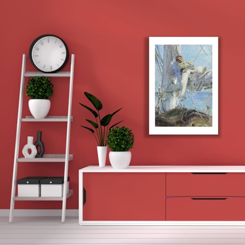 Impression d'art Henry Scott Tuke Marin endormi affiche grand format - 4