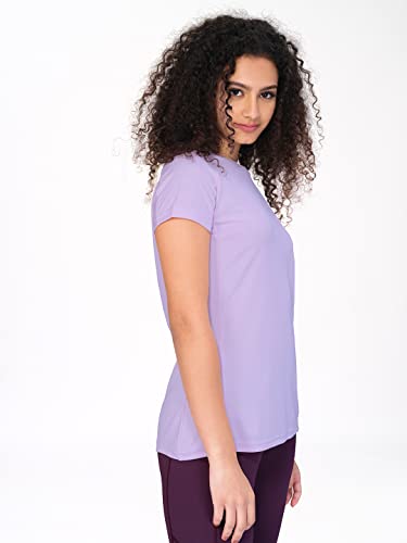 Image of TECHNOSPORT Women's 100% Polyester Regular Fit T-Shirt
