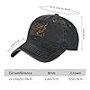 WHJSHOP Black Adult Baseball Cap Hat Holly Berries Picture for Men and Women Stylish Durable, Black, One size #4