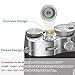 4Pack Camear Soft Shutter Button Metal Brass Knurled Camera Shutter Release Button (Multi-Colors)