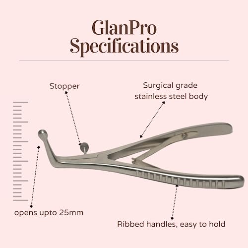 Image of Vajraang GlanPro - Stretching tool for phimosis | Ergonomic & Safe to use | with Phimosis cream and Safe Pouch and stopper | Works on pinhole phimosis to Type 1