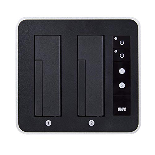 OWC Drive Dock: Dual Drive Bay Solution for Bare 2.5" and 3.5" SATA Drives