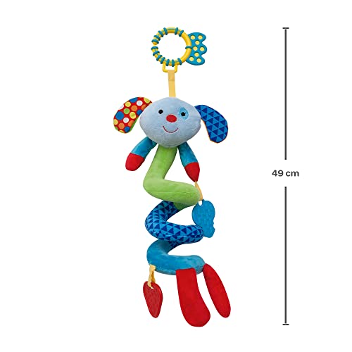 Buba Cachorrinho Mola Happy Zoo Buba Colorido