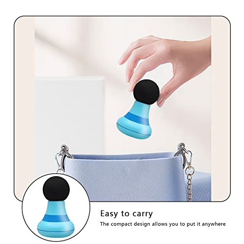 Upgraded Mini Electric Fascia Massager Blue #TOP6