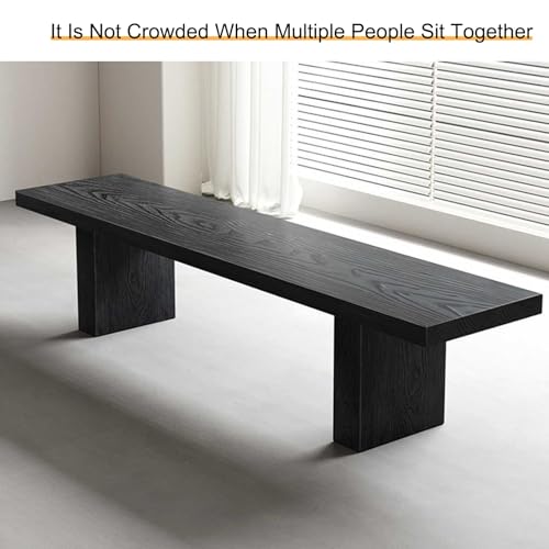 Banco de comedor interior de 140 cm para decorar la entrada de estilo granja 8