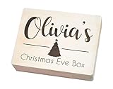 Personalized Christmas Eve Box - Wooden Christmas Eve Box - Engraved Christmas Eve Box - Xmas Eve Box - Xmas Boxes - Christmas Boxes for Children