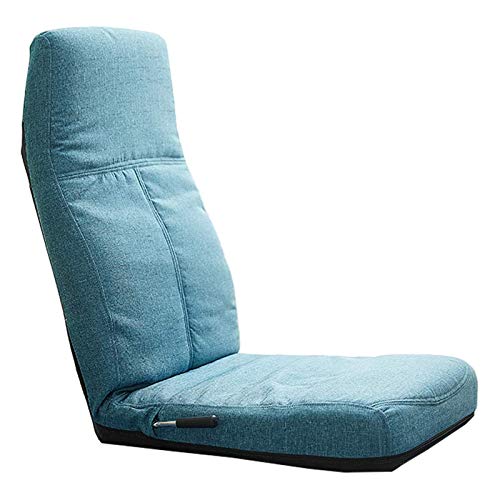 Adjustable Floor Chair with Back Support Folding Floor Sofa Lounge Chair for Adults Video Gaming Lazy Sofa Cushion Chair with Joystick