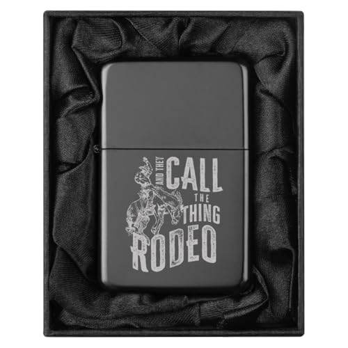 Encendedor en caja de regalo negro forrada en seda