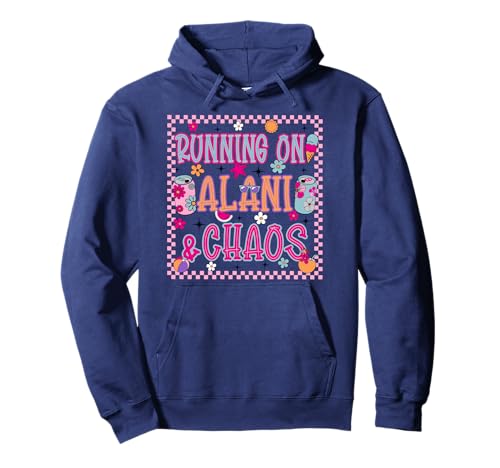 RUNNING ON ALANI &CHAOS Funny design Pullover Hoodie