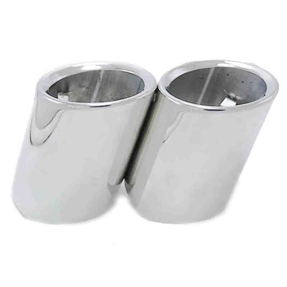 Terminales de escape de acero inoxidable, pack de 2 unidades 4
