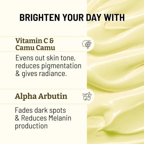 Image of Chemist at Play Brightening Day Cream | SPF | Face Cream | Skin Brightening & Moisturisation | 30X Vitamin C with Camu Camu | Mineral Oil & Petroleum Free | Lightweight | 50g