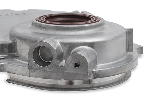 image for Holley 21-150 Cast Aluminum Timing Chain Cover, No Color, One Size