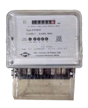 HPL Three Phase Counter Type 10-60A Energy Meter
