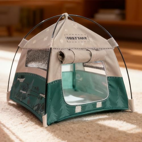 Miniature Cute Tent, 1:12 Camping Tent Model Action Figure Decoration, Miniature Scene Accessories Photography Props Toys Display, for Action Figure Displays, Photography, and Creative Storytelling