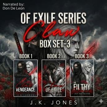 Claw of Exile Series Box Set 1-4: MM Rejected Mate Shifter Romance - J.K. Jones