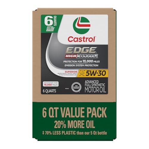Aceite para motor sintético Castrol EDGE 5W-30 3x6 Qt EcoPack miniatura 3