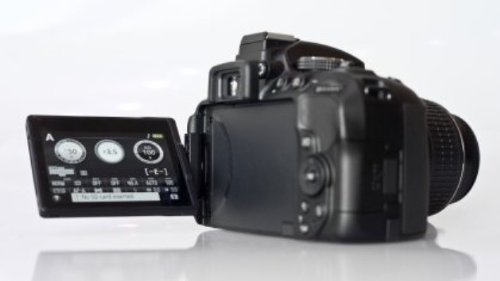 Image of Nikon D5300 24.2 MP Digital SLR Camera (Grey) with 18-55 VR Kit Lens, 8GB Card and Camera Bag