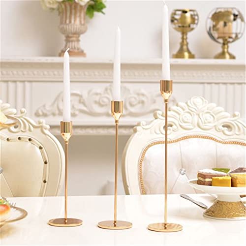 Bougeoirs pour chandeliers stables lot de 3 pièces pour table basse