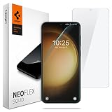 Spigen NeoFlex Solid Protection écran compatible avec Samsung Galaxy S23, 2 Pièces, Résistant aux Rayures, PET Film, Liquid Installation, Film Protection écran