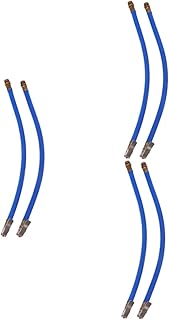 ibasenice Mandril De Mangueira De Inflação 6 Peças Com Mangueira De Bomba Tubo De Extensão Inflável Mangueira De Inflador Com Mandril Acessórios De Mandril Para Compressor De Carro