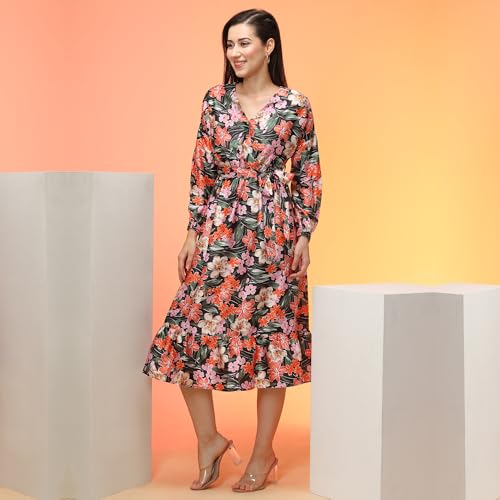 Image of Globus Women Dresses (GS565258 Multi Black S)