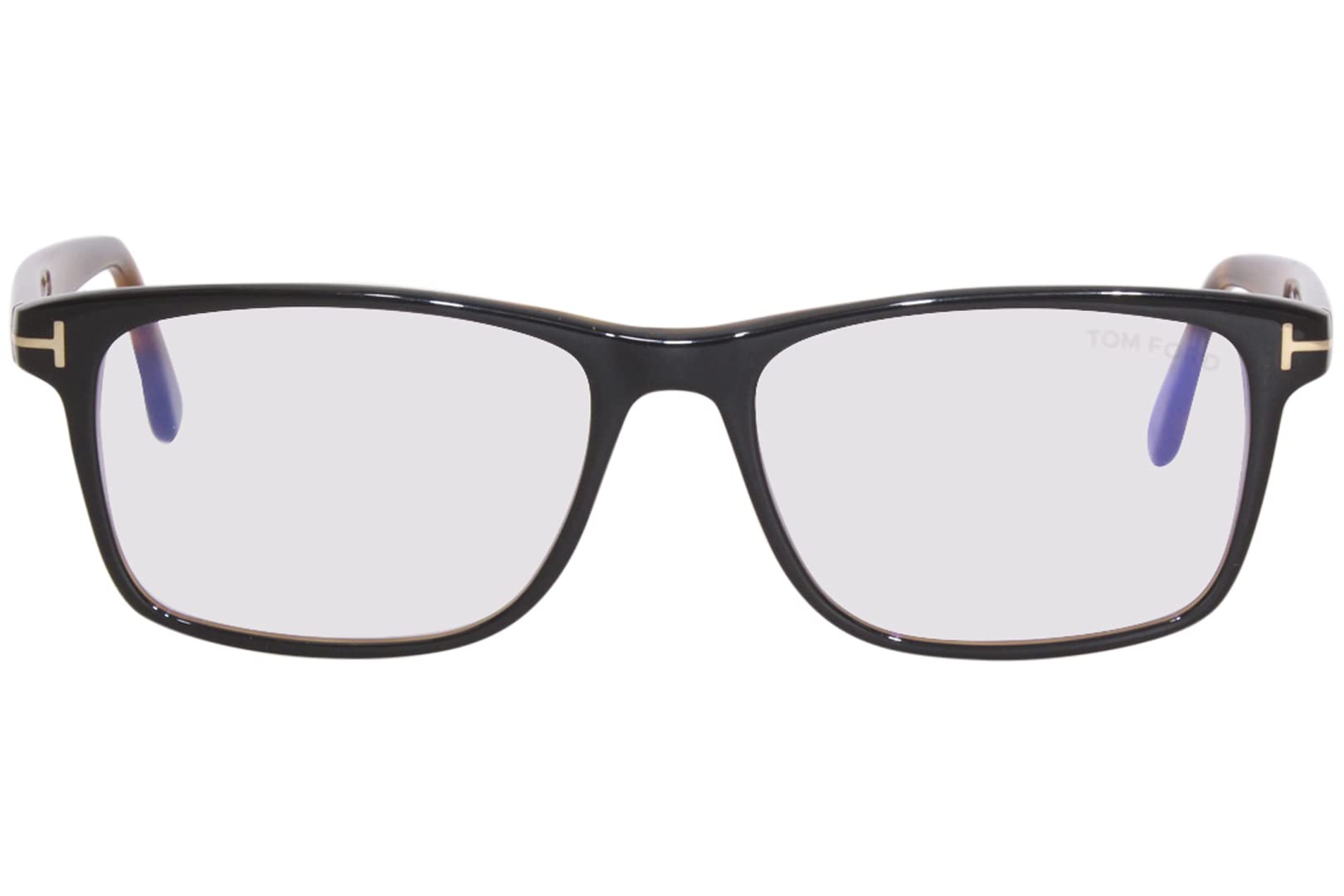 Eyeglasses Tom Ford FT 5752 -B 005 Shiny Black Havana, Blonde
