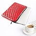 Puffy Laptop Sleeve 11 12 13 13.3 14 15 15.6 inch Case Protective Bag Quilted PU Leather Lined Padded