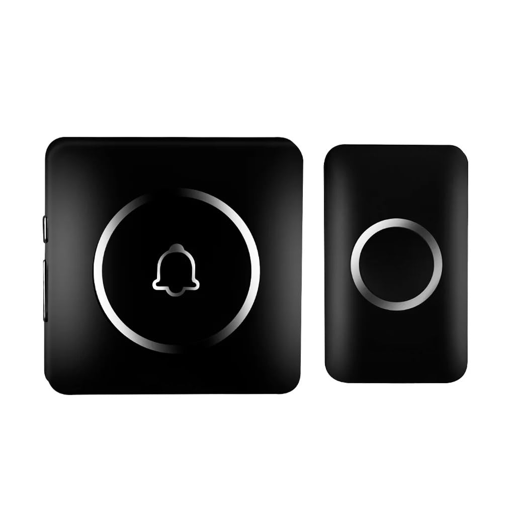 Mobygkfy Argento Outdoor Doorbell Smart Home Welcome Ip65 Waterproof Door Bell Chime 60 Ringtone Led Flash