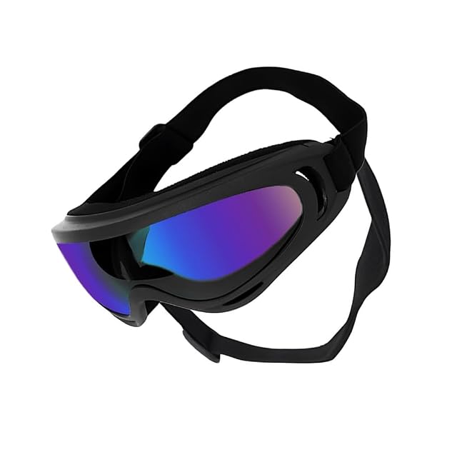 Foto 5 de 8 de QUEENYARD Gafas protectoras para perros medianos y grandes, para razas medianas y grandes, filtro solar