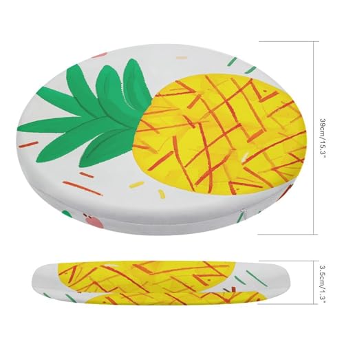 Coussin de sol de méditation rond 39cm en mousse à mémoire de forme
