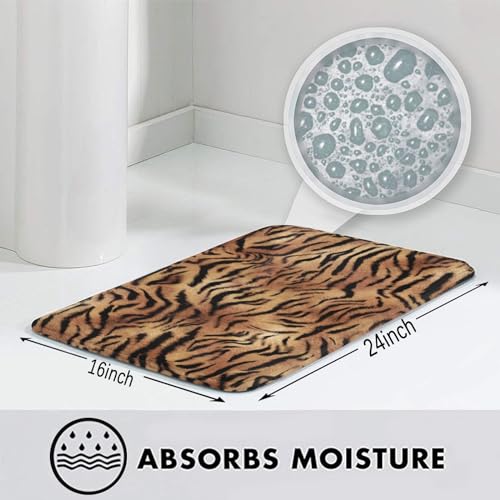 Valvphora Tiger Bath Mat, Bathroom Rug thumb #2