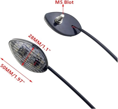 Clignotant de moto LED ambre direction CBR600RR - 4