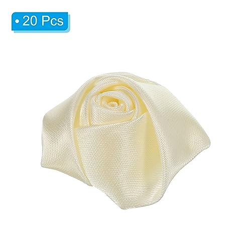 PATIKIL 1.6" Satin Ribbon Roses - Image 3