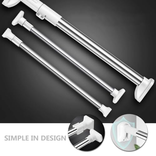 Rail de suspension pour placard ajustable pour optimiser les petits espaces - 3