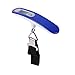 Bilance Digitale Pesa Valigie Bilancia Digitale Pesa Bagaglio Valigie Carrelli Portavaligie Display LCD 50Kg/10G(Blue+Strip)