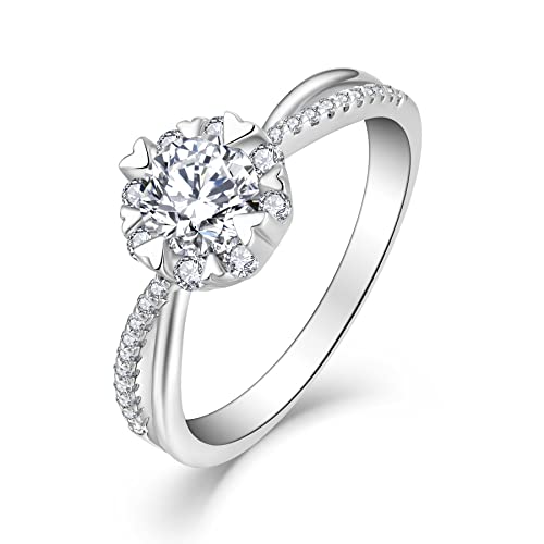 Bague argent 925 starchenie anti-allergie alliance brillante pour femme