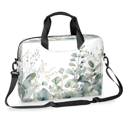 Bolsa para portátil 15.6 pulgadas con hojas botánicas miniatura 1