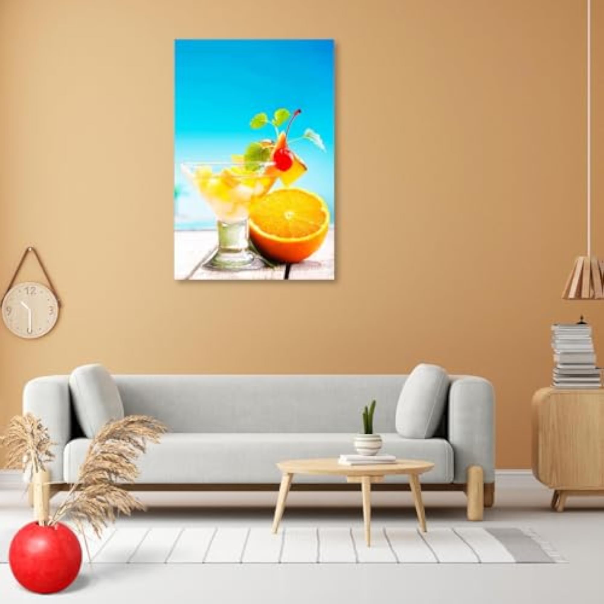 Fruit Salad Image Peel & Stick Vinyl Wall Sticker
