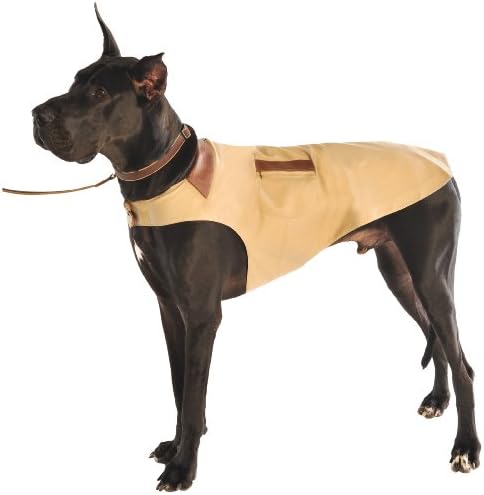 Dog Gone Smart 12-Inch Barn Jacket for Dogs, Wheat