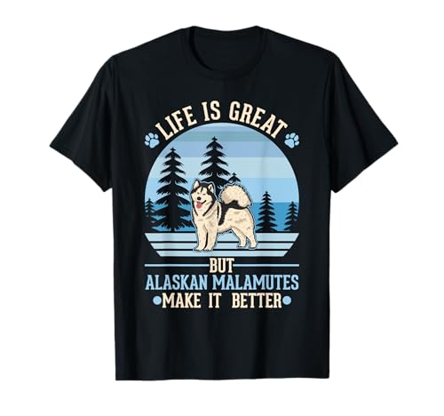 Malamute D'alaska Alaskan Malamute T-Shirt