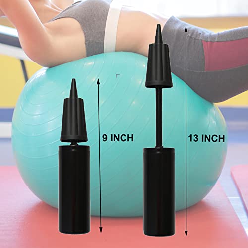 Corecise Hand Air Pump,Two-Way Hand Yoga Ball Pump, 9 Inch Double Action Hand Pump Inflator For Exercise Balls, Swimming Ring,Balloons And Inflatable Balls #TOP5