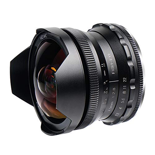 PERGEAR 7.5mm F2.8 超広角魚眼レンズ