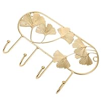 POPETPOP Iron Wall Hook Retro Coat Rack Heavy Duty Wall Hanger for Home Decorative Hat Clothes Hanger