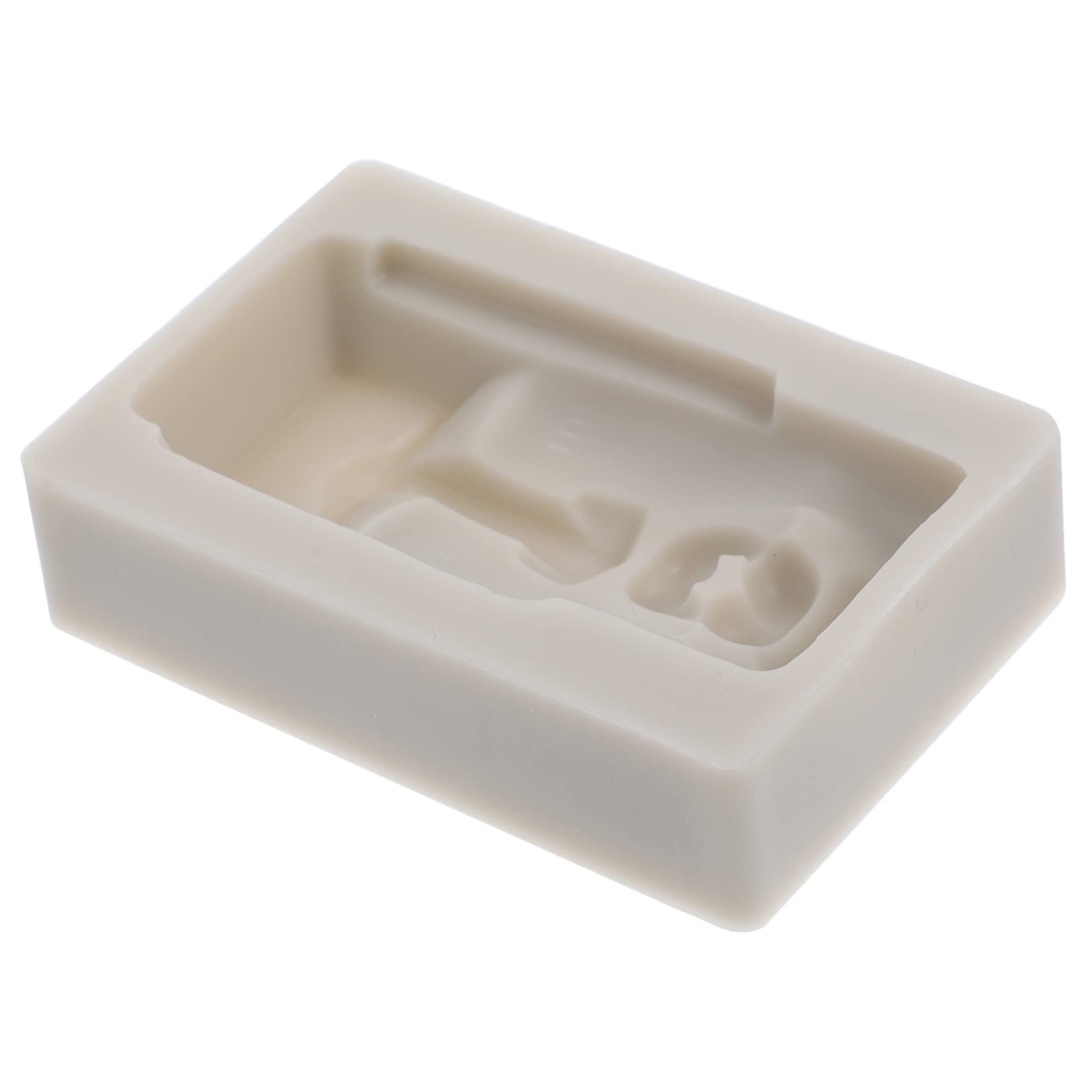 TOPBATHY 5pièces Moule Silicone Moai Flexible Pour Chocolat Et Pâtisserie Moule à Bonbons Et Gâteaux Unique Pour Créations Et Décorations Festives