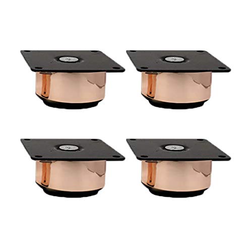 ZJYWMM Patas de Muebles Patas de Mesa de Metal Patas de Muebles Patas de Acero Inoxidable Patas Redondas de Repuesto para Muebles Patas de sofá Patas de sofá Patas de Escritorio Armarios