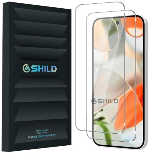 Image of Uyiton Tempered Glass Screen Protector for Google Pixel 9 Pro XL (6.8 inch) - Pack of 2 | 9H Hardness | HD Clear | Fingerprint Unlock Support | Scratch & Impact Resistant | Bubble-Free | Easy Installation